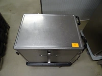 Verrijdbare inox warmhoudkast köhler - afbeelding 3 van  5