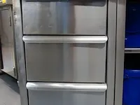 Verrijdbare inox werktafel - afbeelding 3 van  4