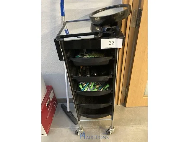 Verrijdbare kapperskar - afbeelding 2 van  6