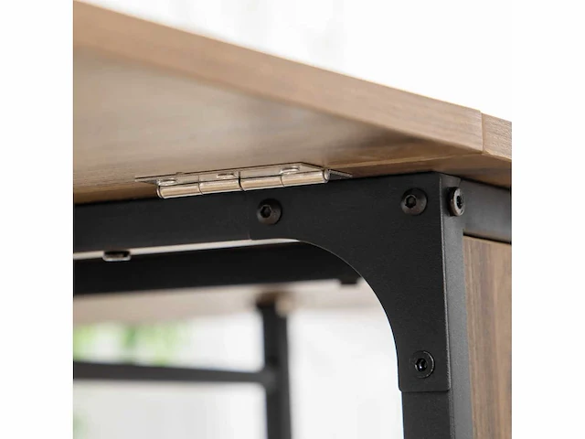 Verrijdbare klaptafel - 2 opklapbare oppervlakken - afbeelding 5 van  9