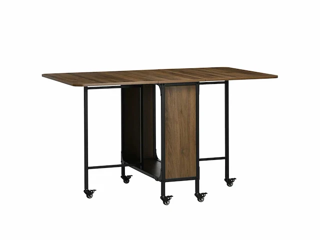 Verrijdbare klaptafel - 2 opklapbare oppervlakken - afbeelding 8 van  9