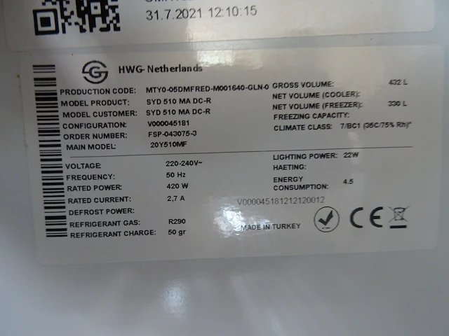 Verrijdbare koeltoog hwg - afbeelding 4 van  4