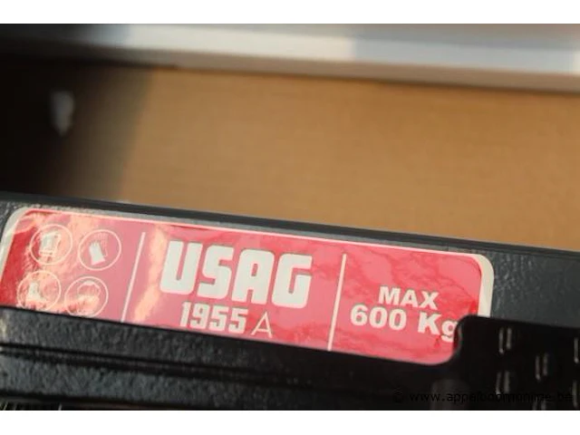 Verrijdbare krik usag 1955a, 600kg - afbeelding 2 van  2