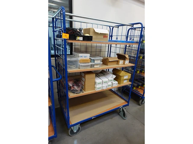 Verrijdbare magazijnkar - afbeelding 1 van  1