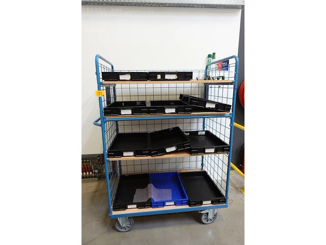 Verrijdbare magazijnkar - afbeelding 1 van  1