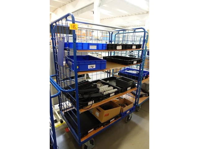 Verrijdbare magazijnkar - afbeelding 1 van  1