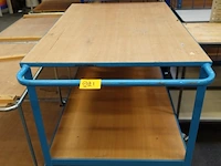 Verrijdbare magazijnkar - afbeelding 1 van  2