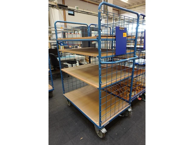 Verrijdbare magazijnkar - afbeelding 1 van  1