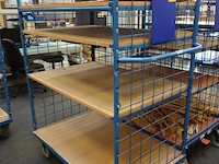 Verrijdbare magazijnkar - afbeelding 1 van  1