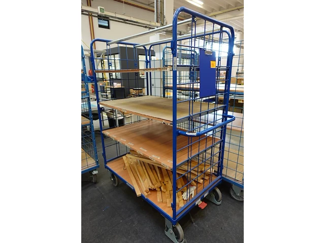 Verrijdbare magazijnkar - afbeelding 1 van  1