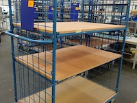 Verrijdbare magazijnkar - afbeelding 1 van  1