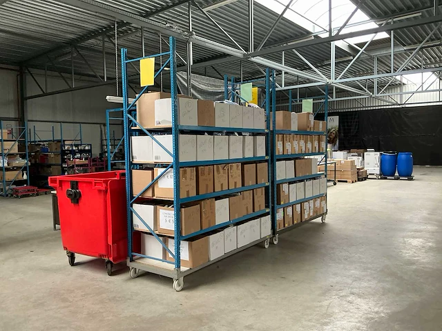 Verrijdbare magazijnstelling (5x) - afbeelding 9 van  9
