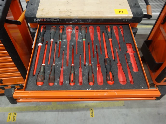 Verrijdbare materiaalkar bahco - afbeelding 9 van  13