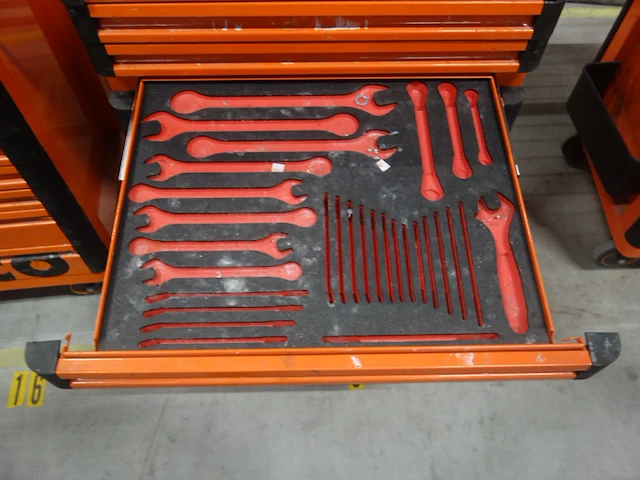 Verrijdbare materiaalkar bahco - afbeelding 12 van  13