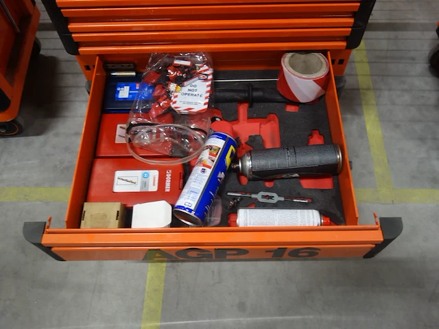 Verrijdbare materiaalkar bahco - afbeelding 2 van  11