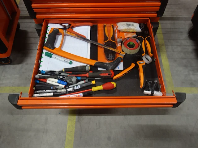 Verrijdbare materiaalkar bahco - afbeelding 11 van  11