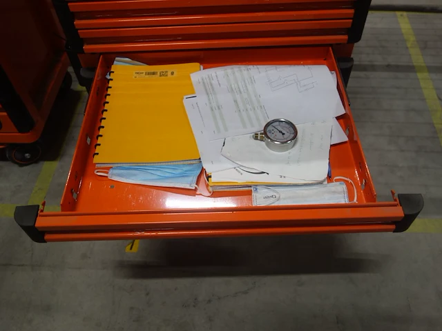 Verrijdbare materiaalkar bahco - afbeelding 2 van  12