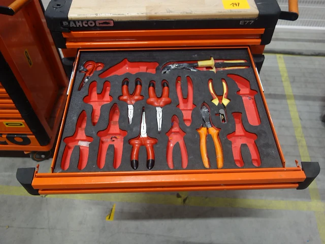 Verrijdbare materiaalkar bahco - afbeelding 8 van  12