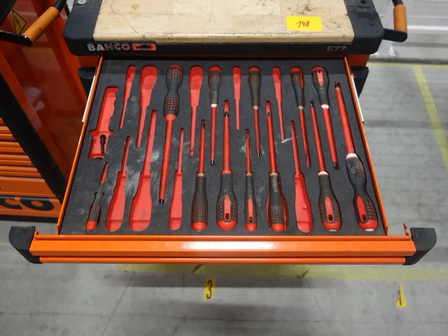 Verrijdbare materiaalkar bahco - afbeelding 7 van  12