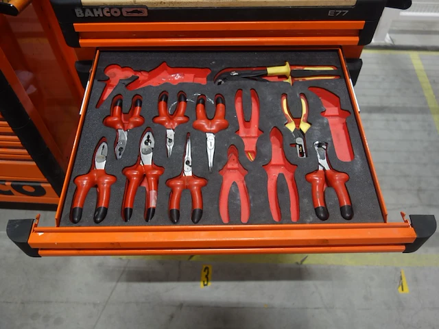 Verrijdbare materiaalkar bahco - afbeelding 8 van  12