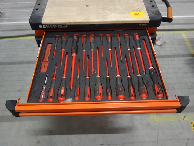 Verrijdbare materiaalkar bahco - afbeelding 1 van  9