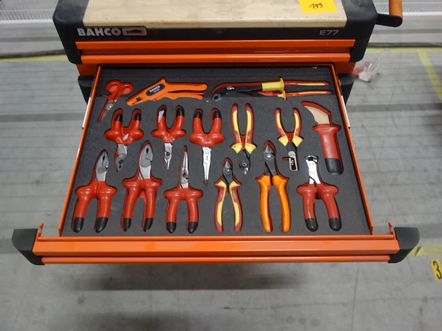 Verrijdbare materiaalkar bahco - afbeelding 2 van  9