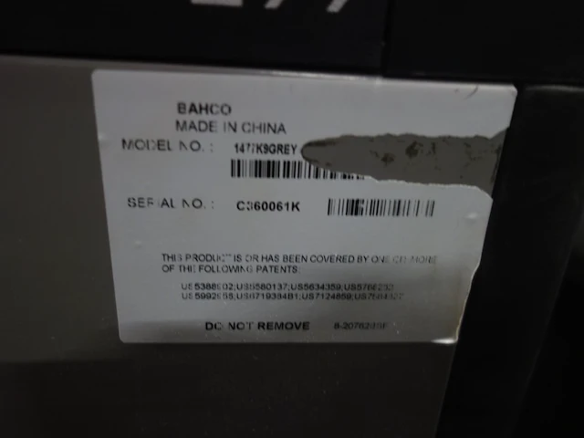 Verrijdbare materiaalkar bahco - afbeelding 6 van  12