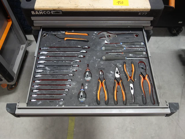 Verrijdbare materiaalkar bahco - afbeelding 8 van  12