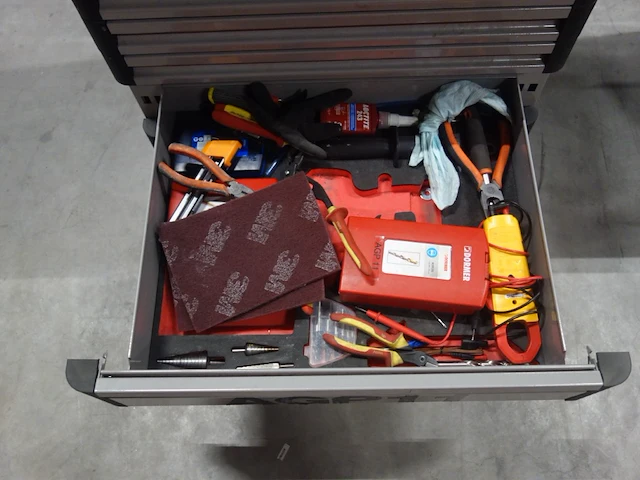 Verrijdbare materiaalkar bahco - afbeelding 3 van  12