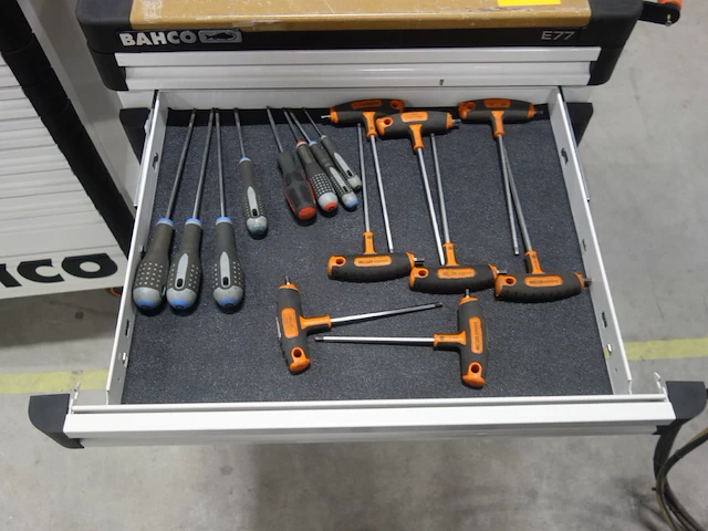 Verrijdbare materiaalkar bahco - afbeelding 5 van  9