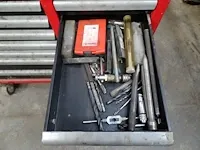 Verrijdbare materiaalkar wurth + inhoud - afbeelding 3 van  13