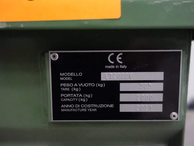 Verrijdbare metalen kipcontainer sall - afbeelding 5 van  5