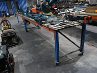 Verrijdbare metalen werktafel - afbeelding 2 van  2