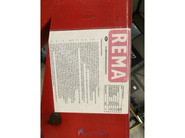 Verrijdbare motorlift rema - afbeelding 6 van  6