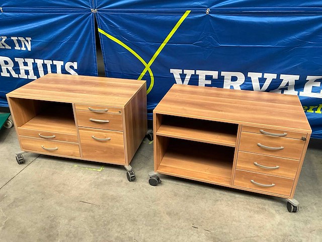 Verrijdbare opbergkast (4x) - afbeelding 2 van  7