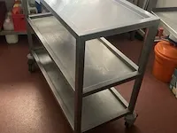 Verrijdbare opdienkar - afbeelding 2 van  3