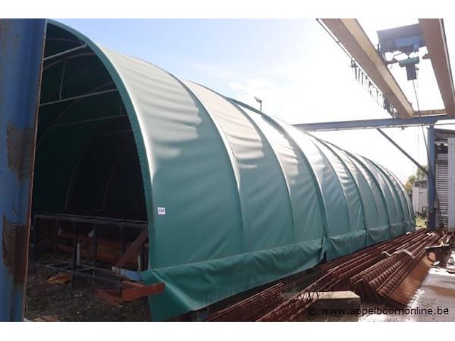 Verrijdbare overkoepelende open silo l plm 16x8 - afbeelding 1 van  4