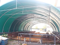 Verrijdbare overkoepelende open silo l plm 16x8 - afbeelding 2 van  4