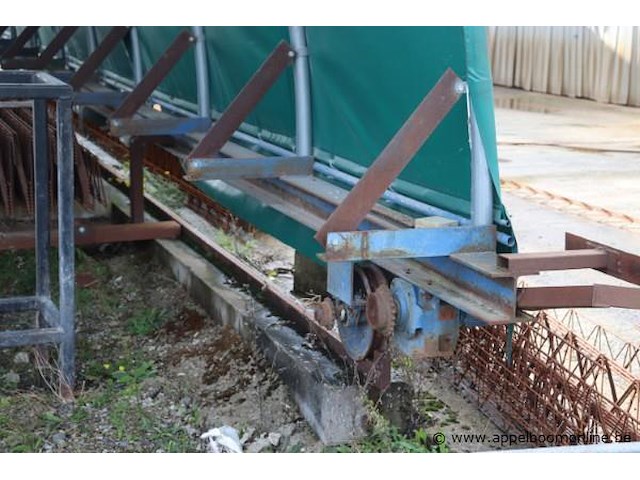 Verrijdbare overkoepelende open silo l plm 16x8 - afbeelding 3 van  4