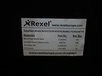 Verrijdbare papierversnipperaar rexel - afbeelding 4 van  4