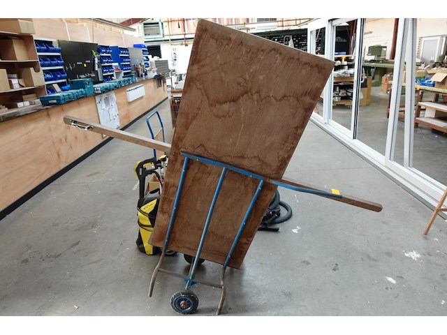 Verrijdbare platenkar - afbeelding 1 van  3