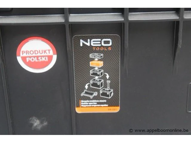 Verrijdbare pvc werkkoffer neo tools - afbeelding 2 van  2