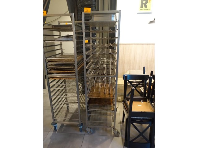 Verrijdbare regaalwagen - afbeelding 1 van  3