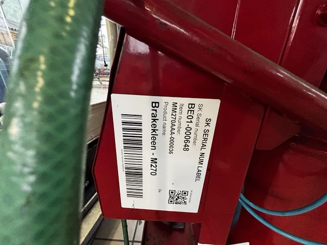 Verrijdbare reinigingstafel brakekleen m270 - afbeelding 2 van  4