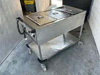 Verrijdbare rvs au-bain-marie blanco saw 3 - afbeelding 1 van  12