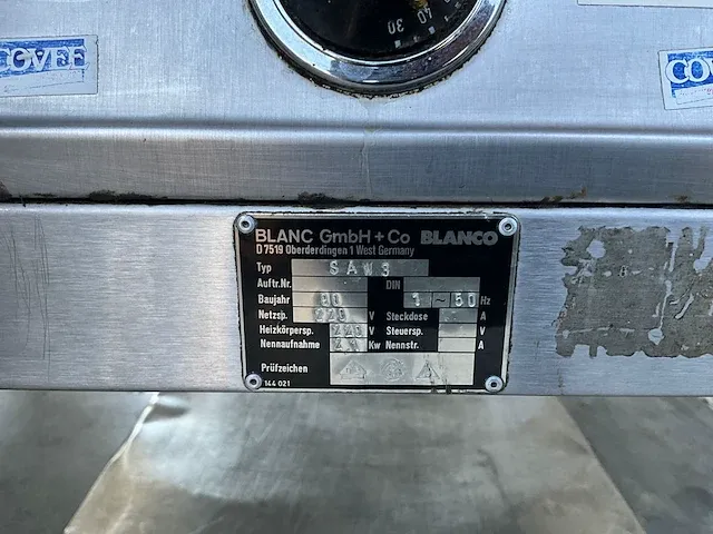 Verrijdbare rvs au-bain-marie blanco saw 3 - afbeelding 9 van  12