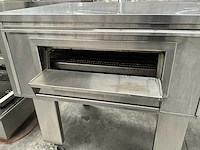 Verrijdbare rvs conveyor oven zesto cg4018 - afbeelding 5 van  7