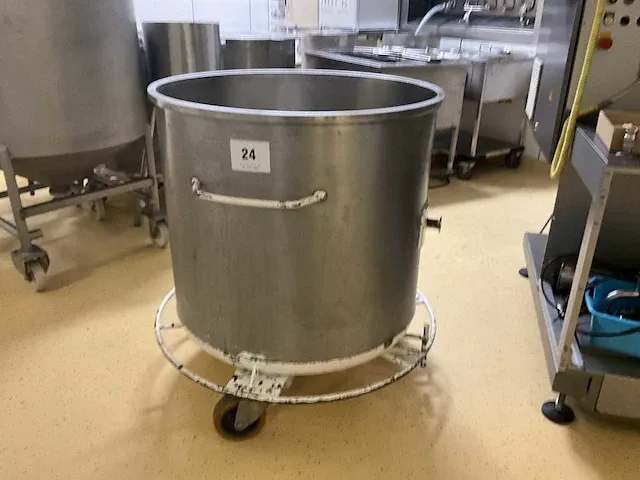 Verrijdbare rvs ketel - afbeelding 1 van  6