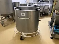 Verrijdbare rvs ketel - afbeelding 1 van  6
