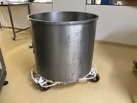 Verrijdbare rvs ketel - afbeelding 3 van  6